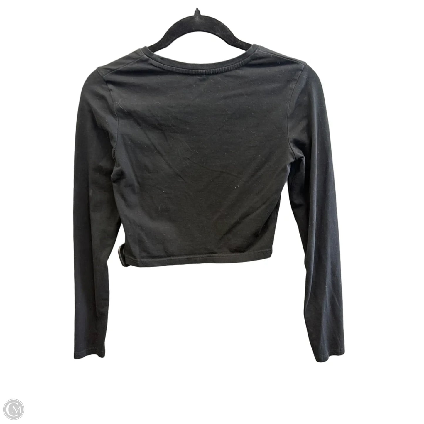 Top Long Sleeve By Clothes Mentor In Black, Size: S