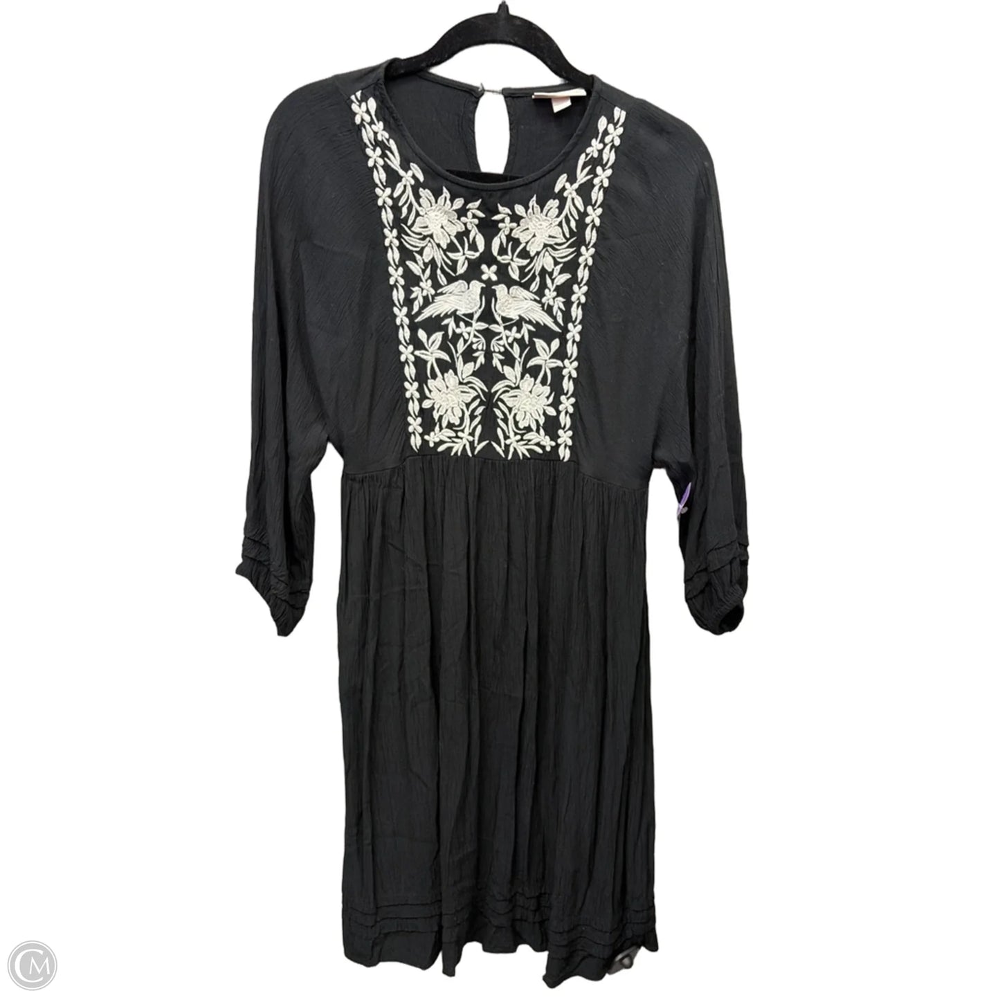 Dress Casual Midi By Knox Rose In Black & White, Size: S