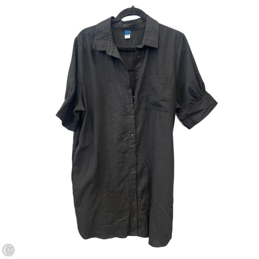 Dress Casual Midi By Old Navy In Black, Size: L