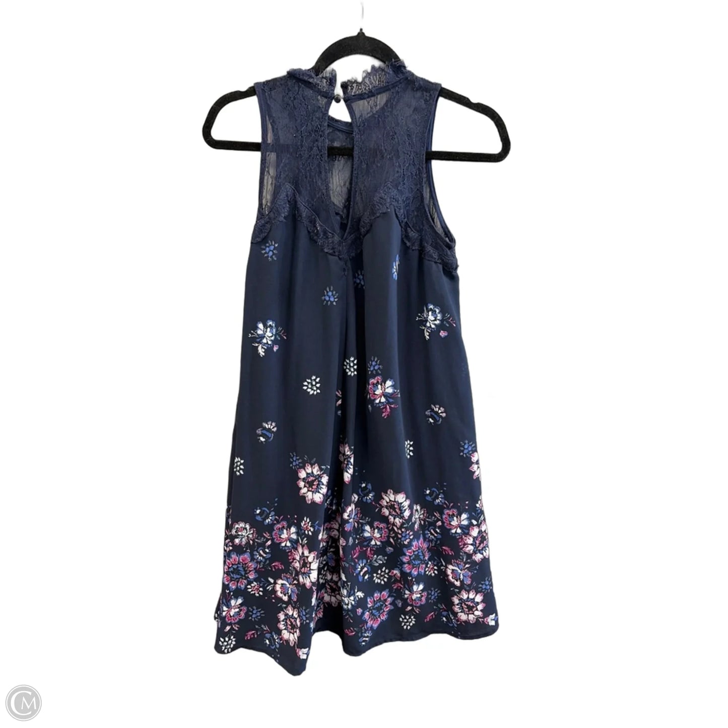 Dress Casual Midi By Maurices In Blue, Size: M
