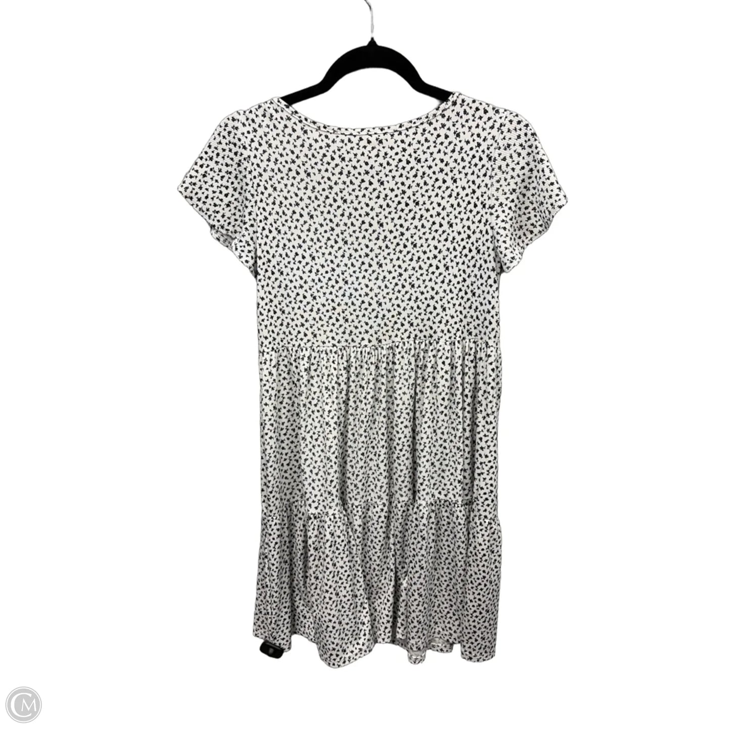 Dress Casual Midi By Jessica Simpson In Black & White, Size: L