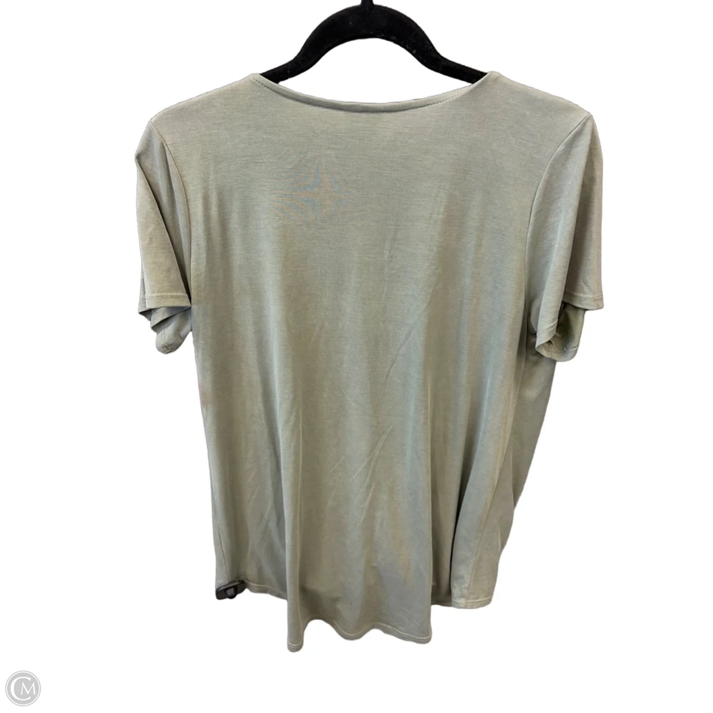 Top Short Sleeve By Alya In Green, Size: L