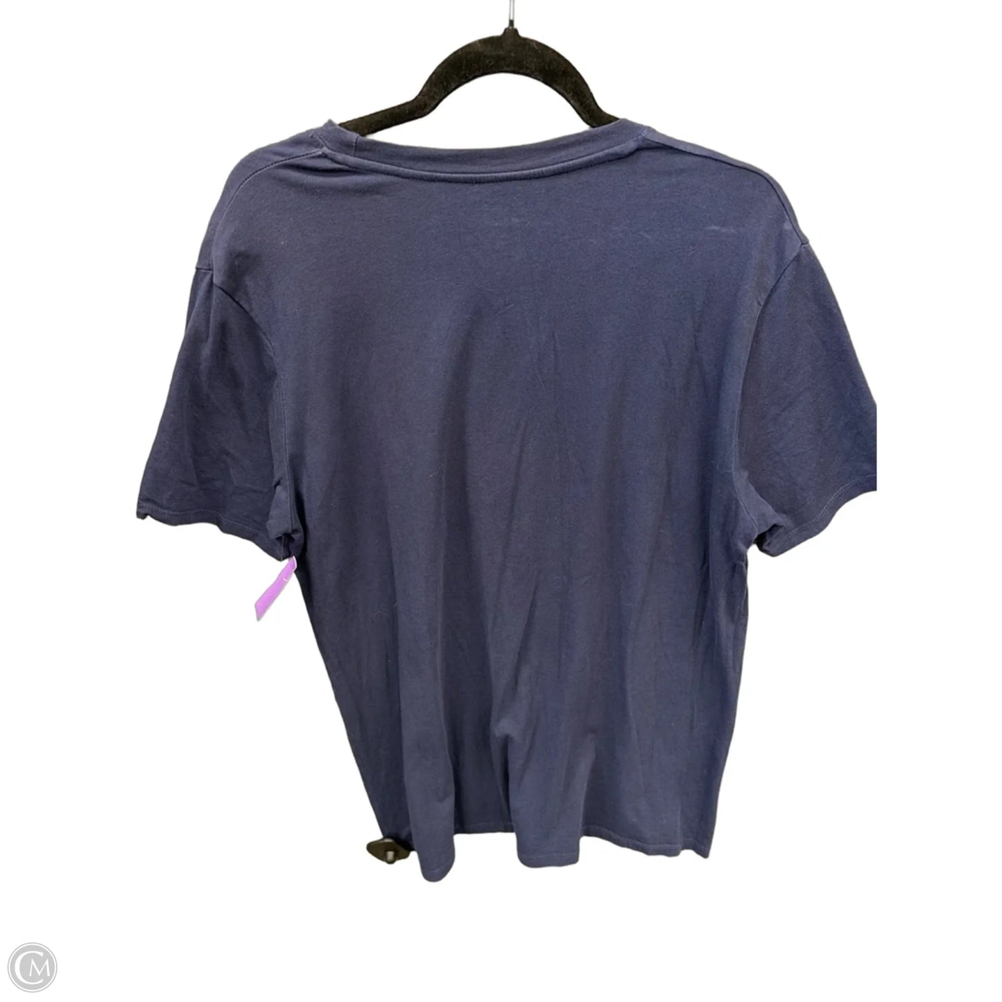 Top Short Sleeve By Clothes Mentor In Blue & Green, Size: L