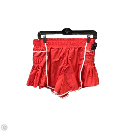 Athletic Shorts By Yogalicious In Red, Size: M