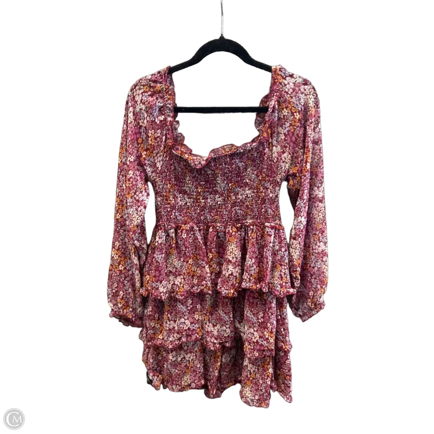 Dress Casual Midi By Ultra Flirt In Red, Size: L