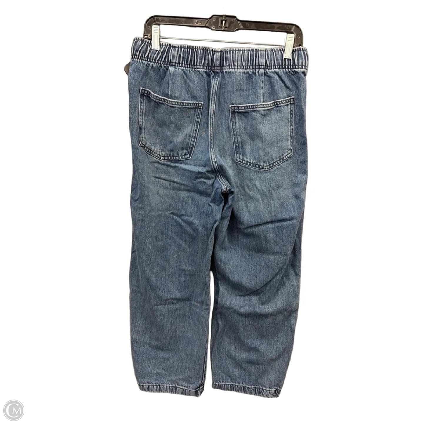 Jeans Straight By Gap In Blue Denim, Size: 4