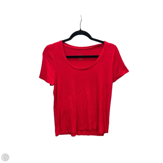 Top Short Sleeve By A New Day In Red, Size: Xs