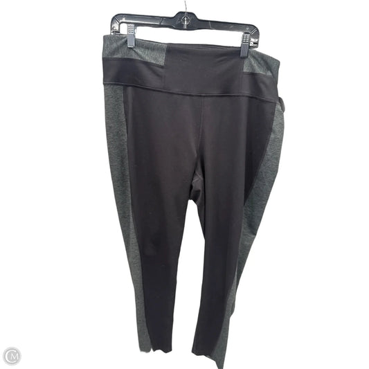 Athletic Leggings By Tek Gear In Black, Size: 2x