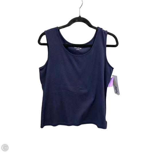 Tank Top By Studio Works In Navy, Size: Xlp