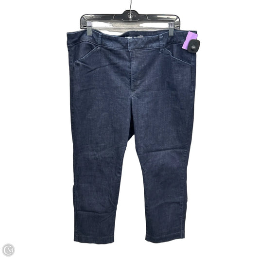 Jeans Skinny By Old Navy In Blue Denim, Size: 20