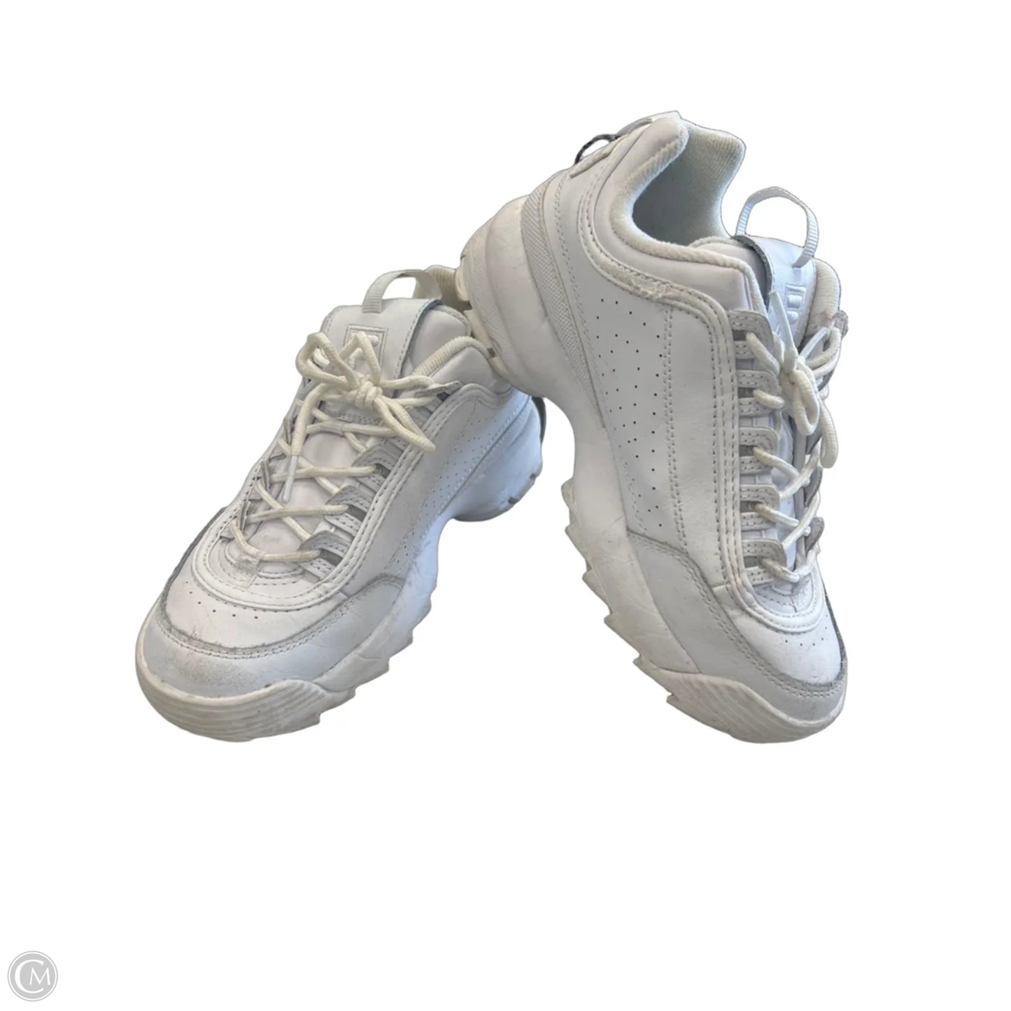 Shoes Athletic By Fila In White, Size: 7