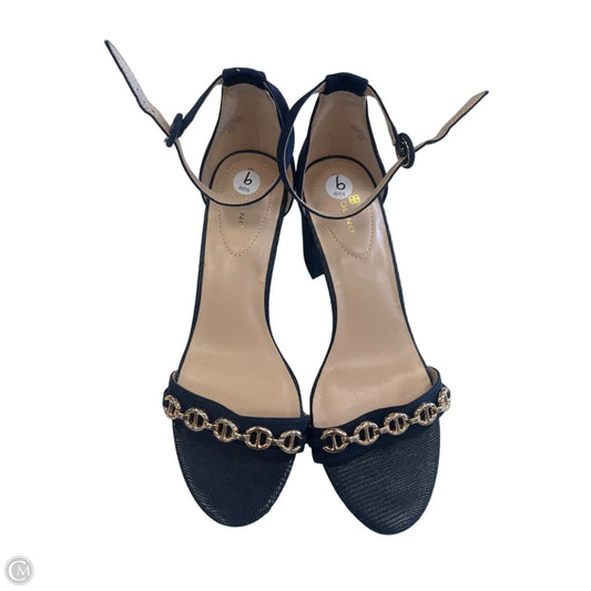 Shoes Heels Block By Bandolino In Navy, Size: 9