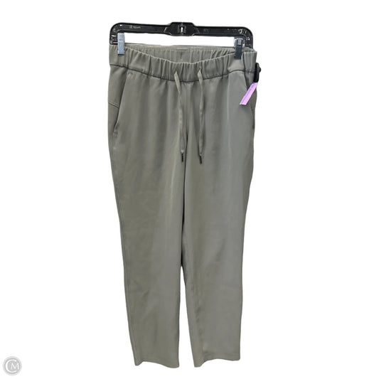 Athletic Pants By Lululemon In Green, Size: 6