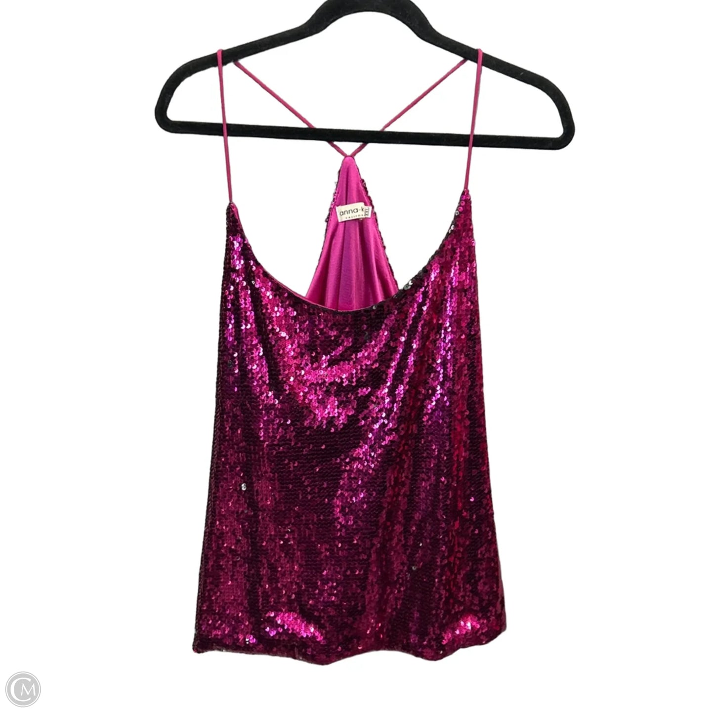 Top Sleeveless By Clothes Mentor In Pink, Size: Xxl