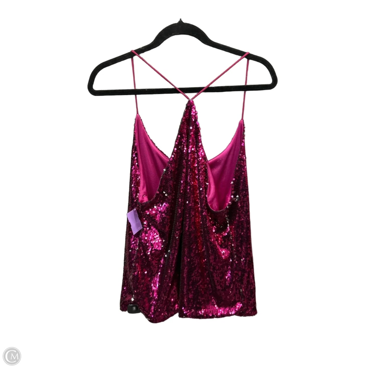 Top Sleeveless By Clothes Mentor In Pink, Size: Xxl