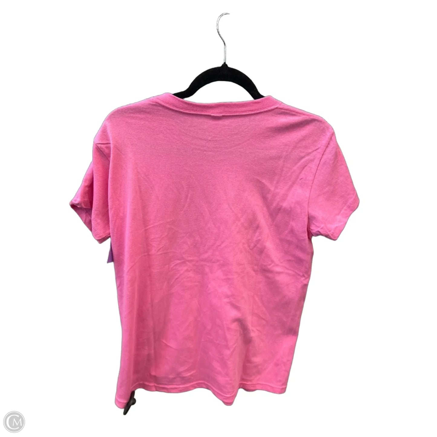 Top Short Sleeve Basic By Clothes Mentor In Pink, Size: M