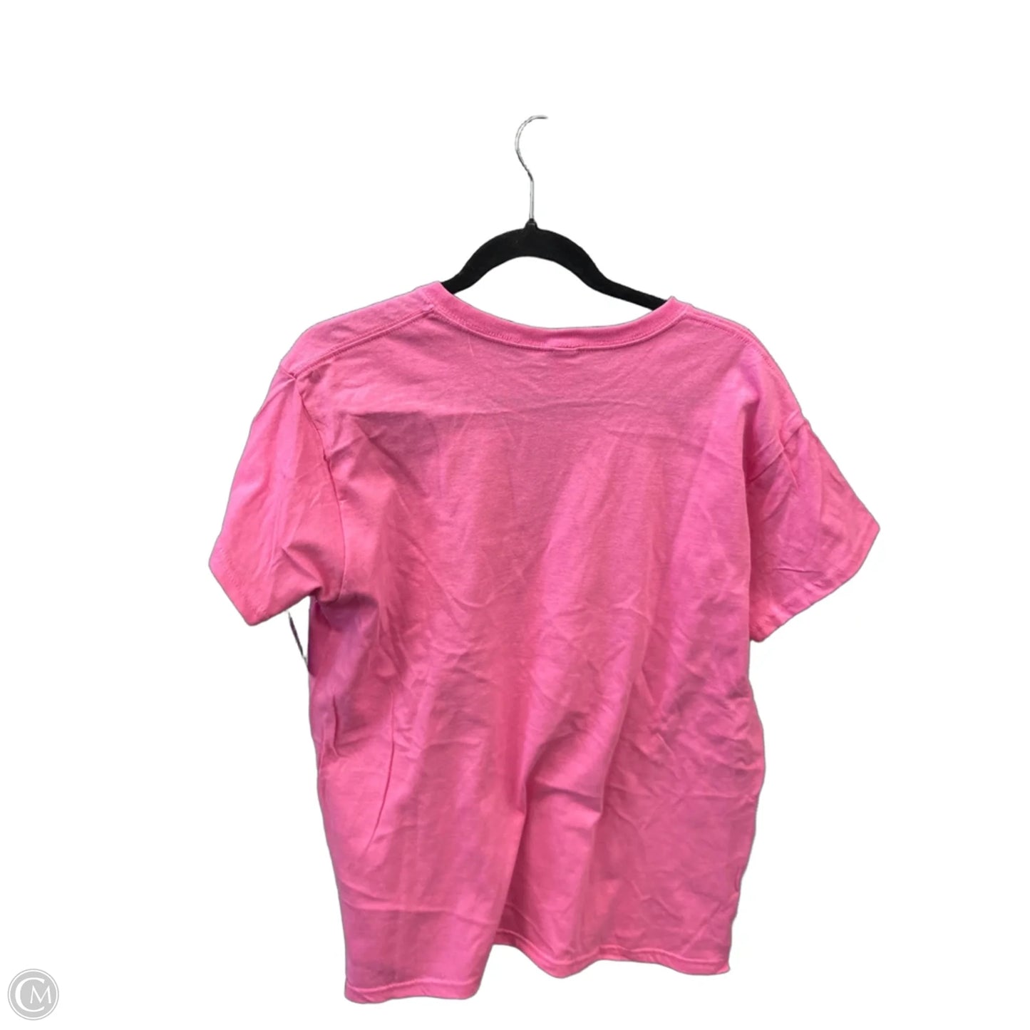 Top Short Sleeve Basic By Clothes Mentor In Pink, Size: L