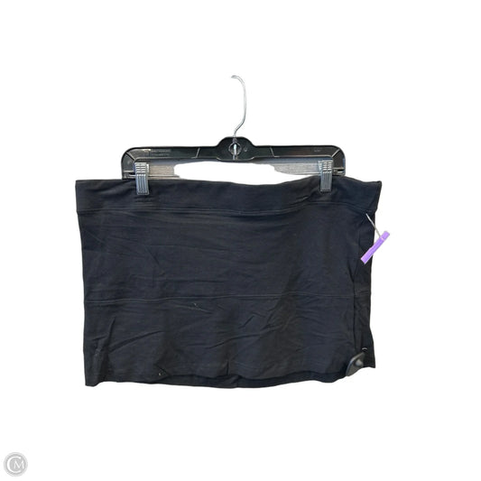 Skirt Mini & Short By Clothes Mentor In Black, Size: 14