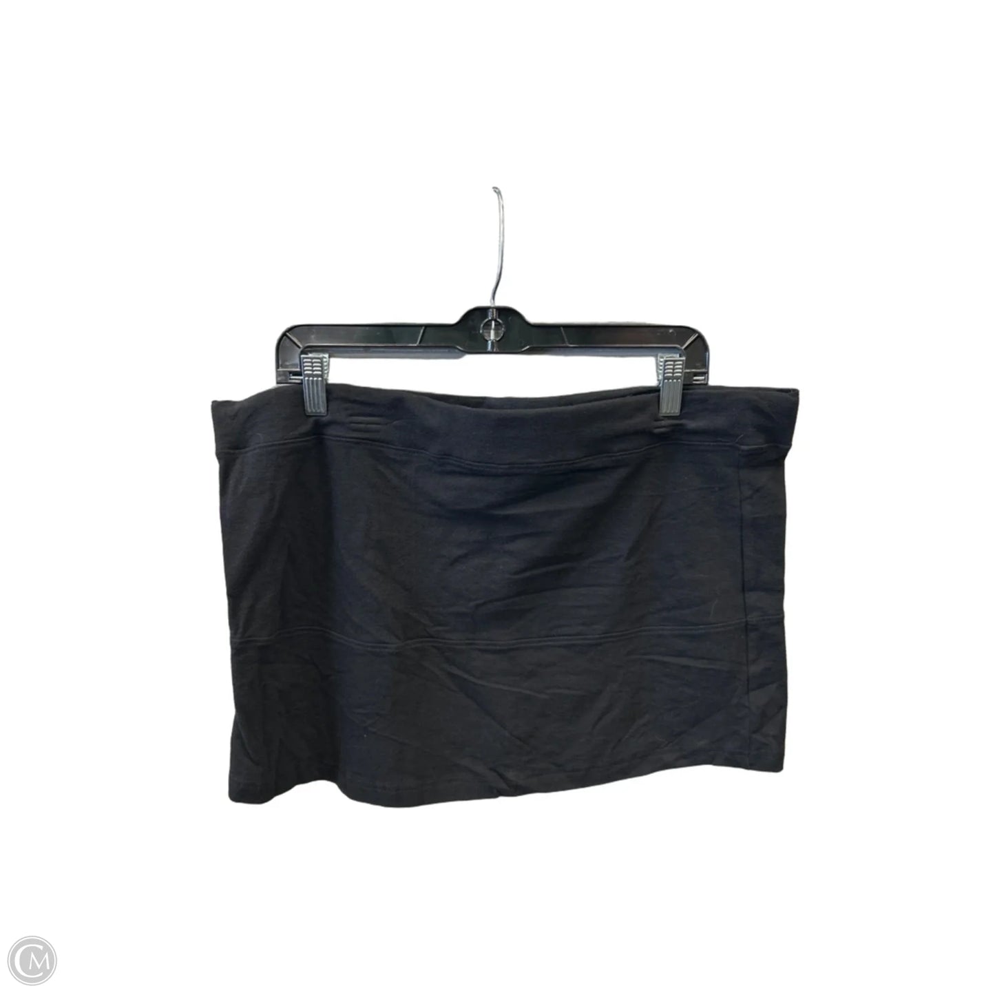 Skirt Mini & Short By Clothes Mentor In Black, Size: 14