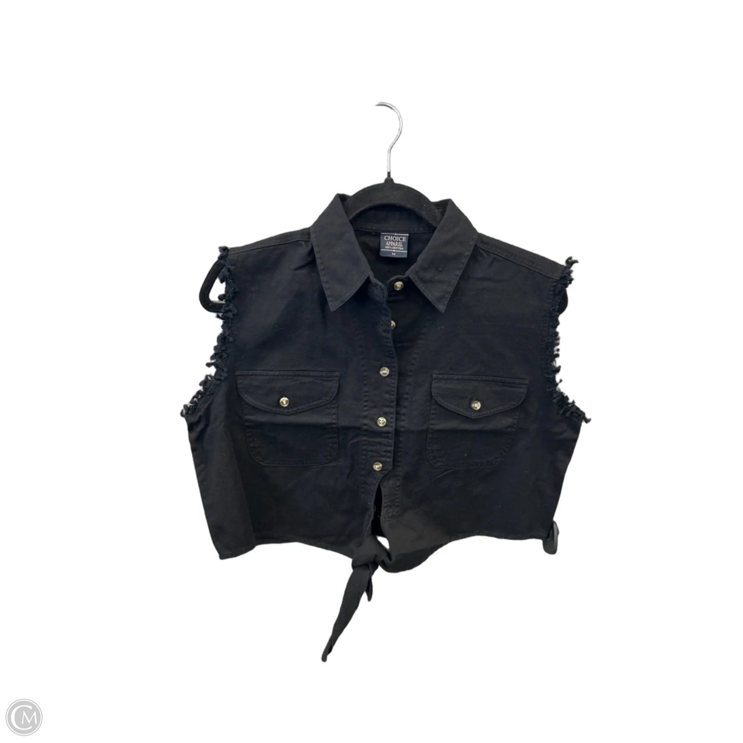 Vest Other By Clothes Mentor In Black, Size: M