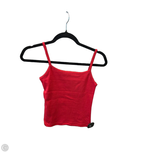 Top Cami By Cmf In Red, Size: M