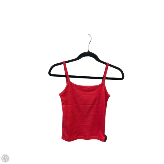 Top Cami By Cmf In Red, Size: M