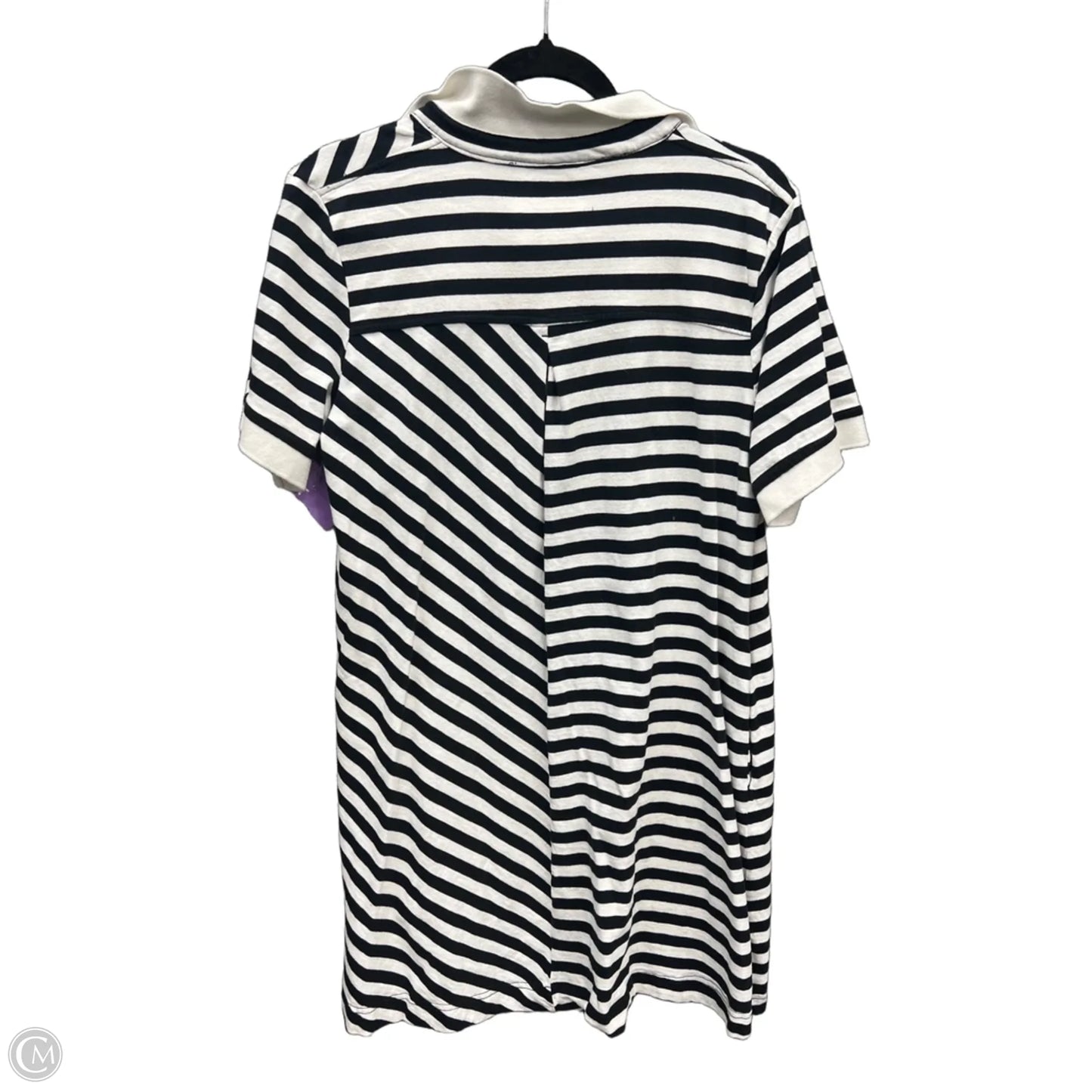 Dress Casual Midi By Maeve In Striped Pattern, Size: L