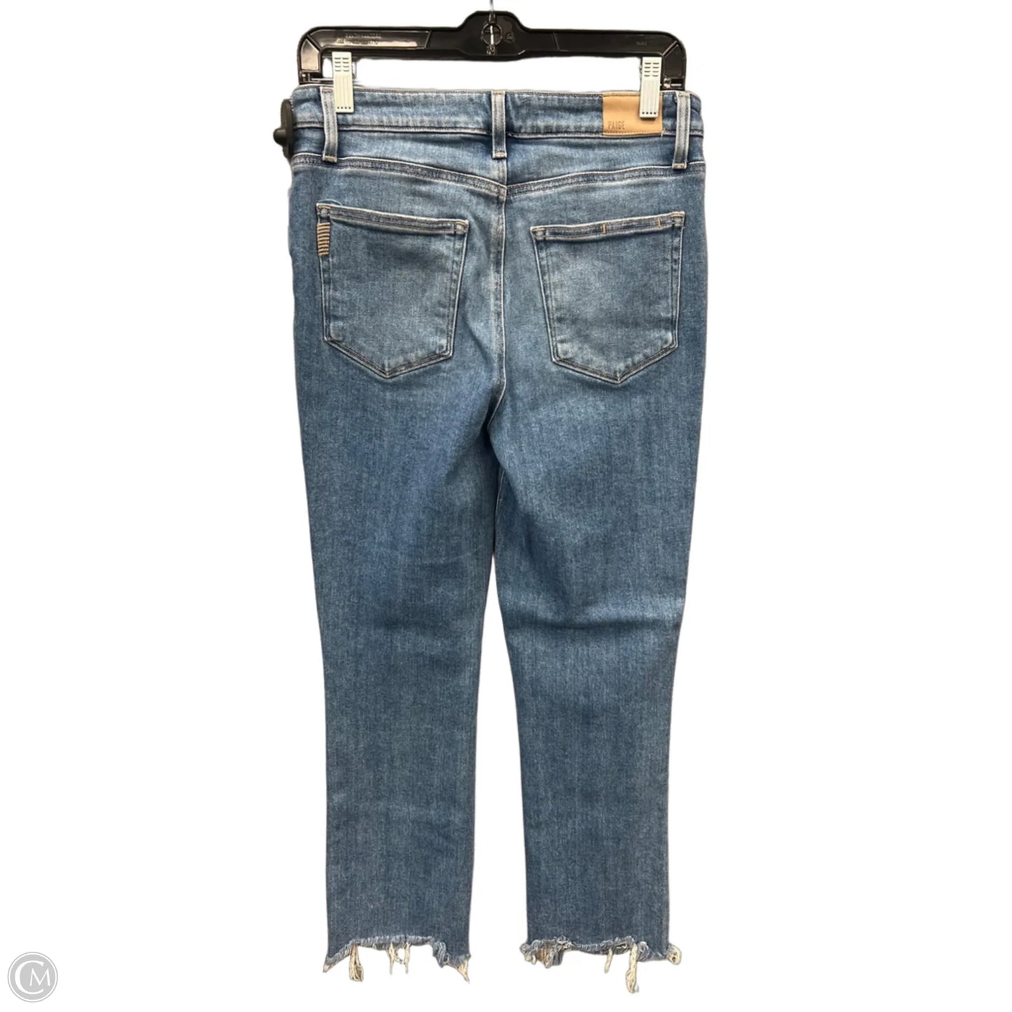 Jeans Skinny By Paige In Blue Denim, Size: 10
