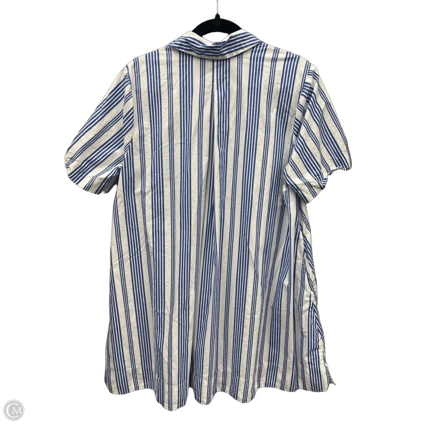 Dress Casual Midi By Old Navy In Striped Pattern, Size: L