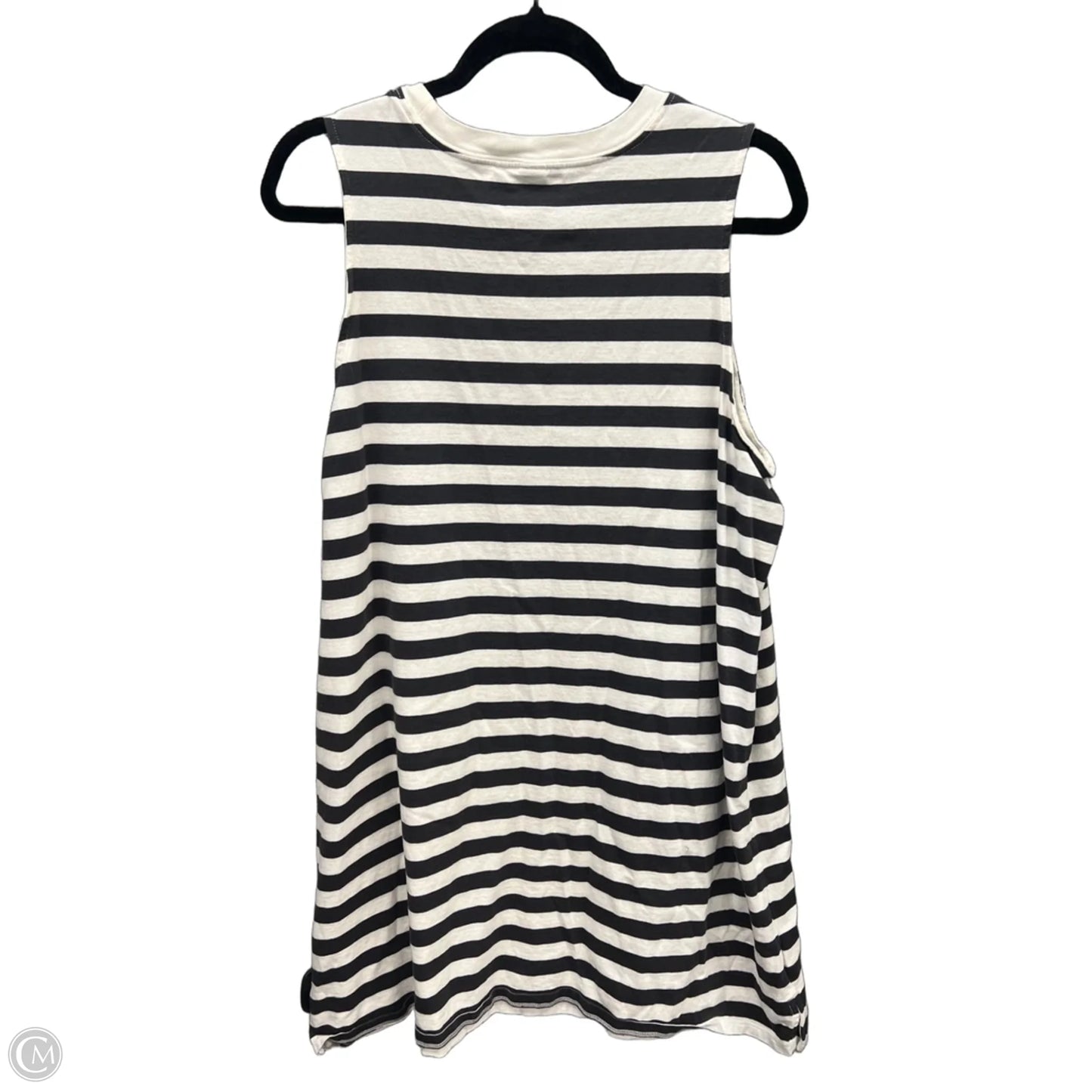 Dress Casual Midi By Old Navy In Striped Pattern, Size: Xl