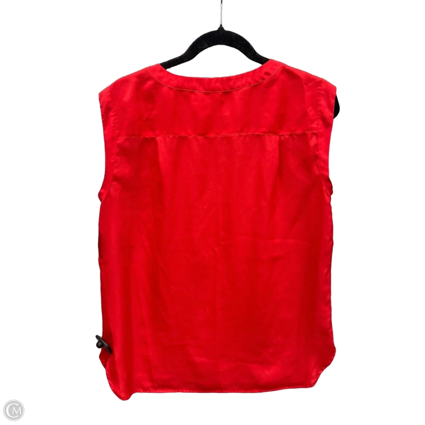 Top Sleeveless By J. Crew In Red, Size: S