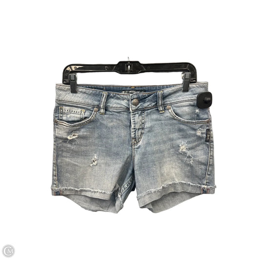 Shorts By Silver In Blue Denim, Size: 6