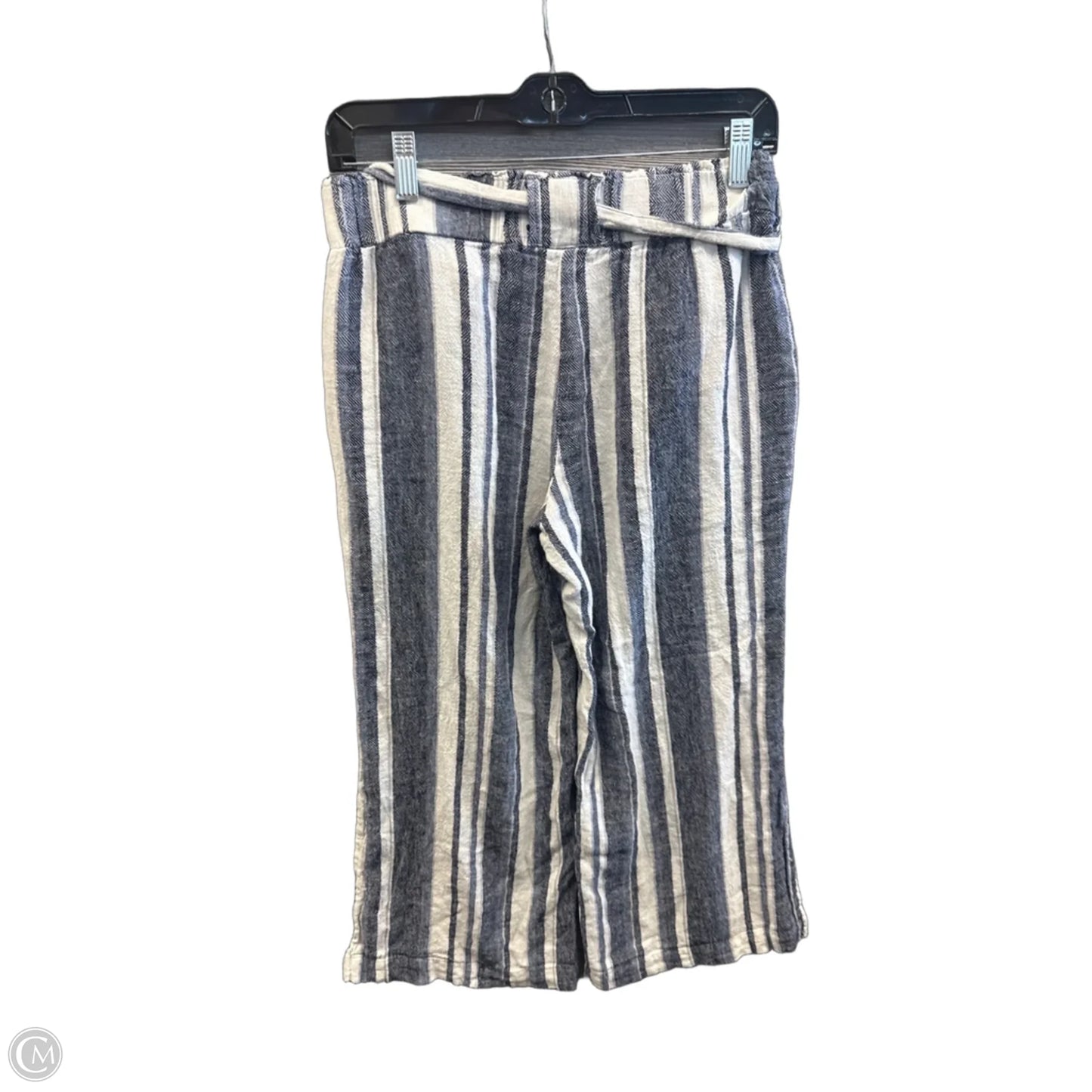 Pants Linen By Indigo Rein In Striped Pattern, Size: 8