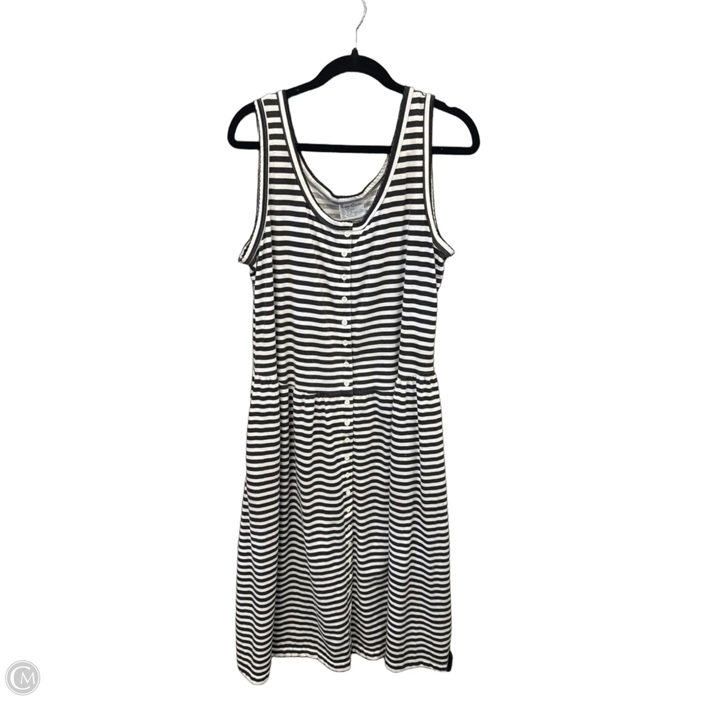 Dress Casual Maxi By Pierre Cardin In Striped Pattern, Size: Xl