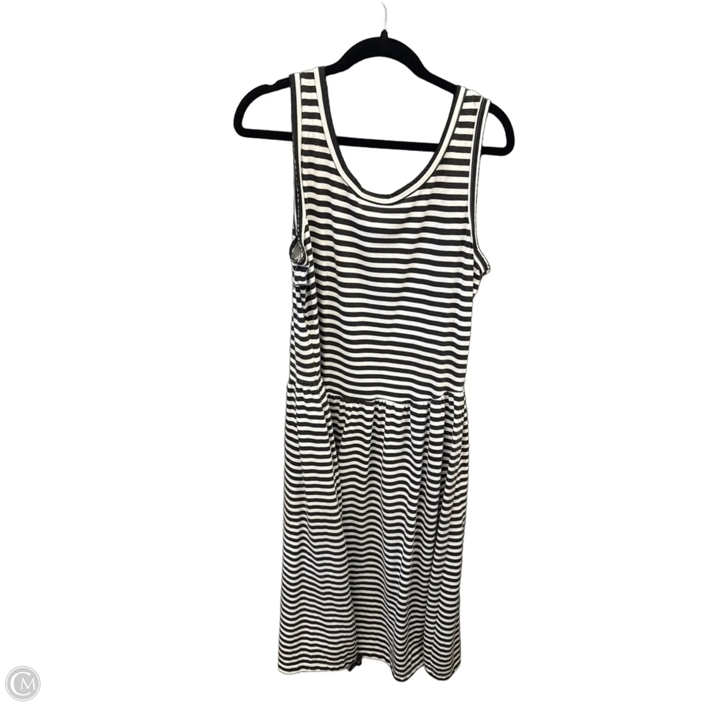 Dress Casual Maxi By Pierre Cardin In Striped Pattern, Size: Xl