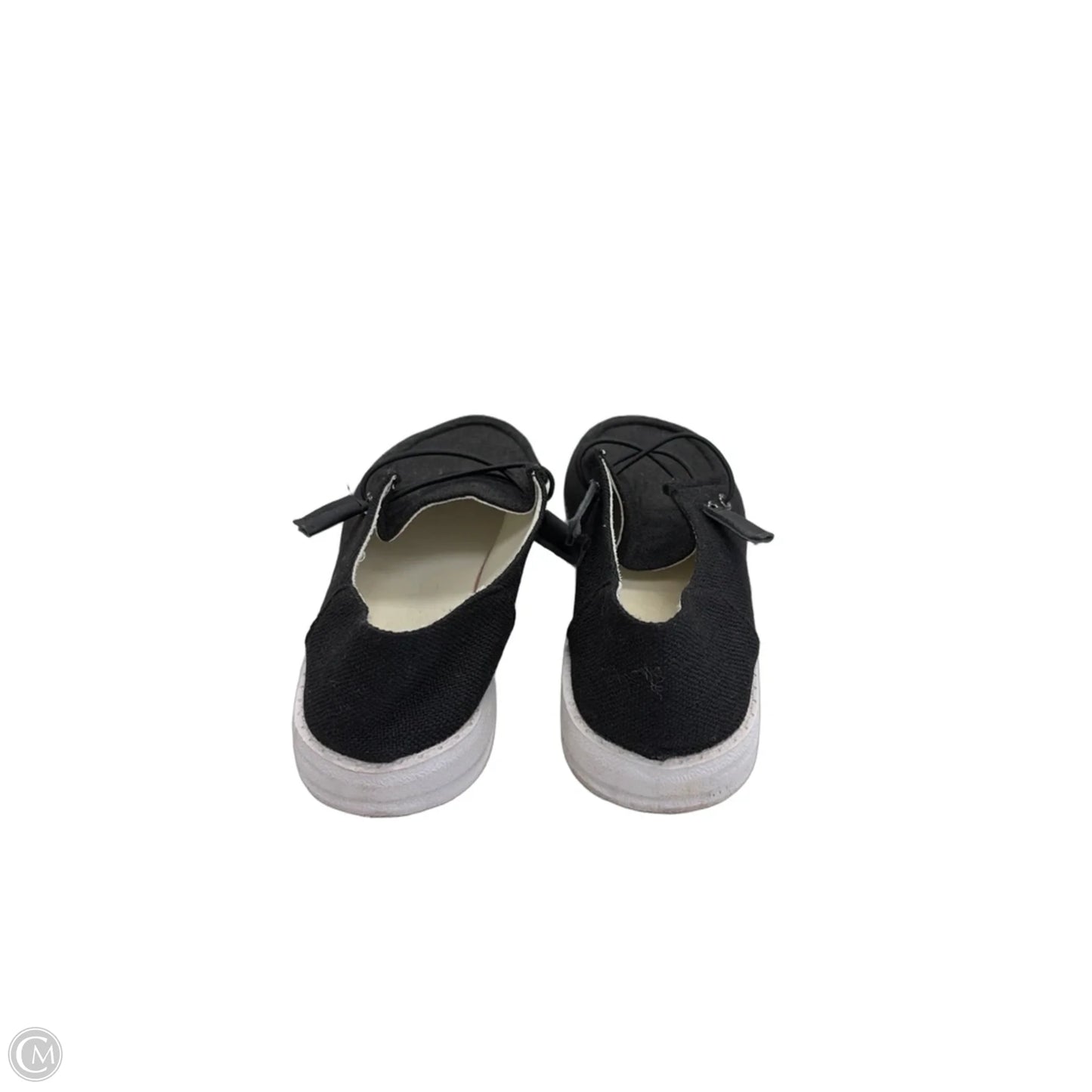 Shoes Flats By Clothes Mentor In Black, Size: 8