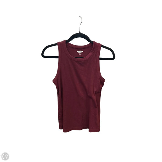 Tank Top By Old Navy In Red, Size: S