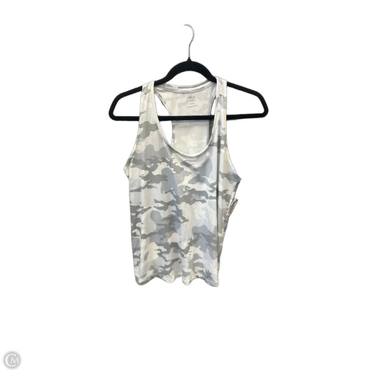 Athletic Tank Top By Athletic Works In Camouflage Print, Size: S