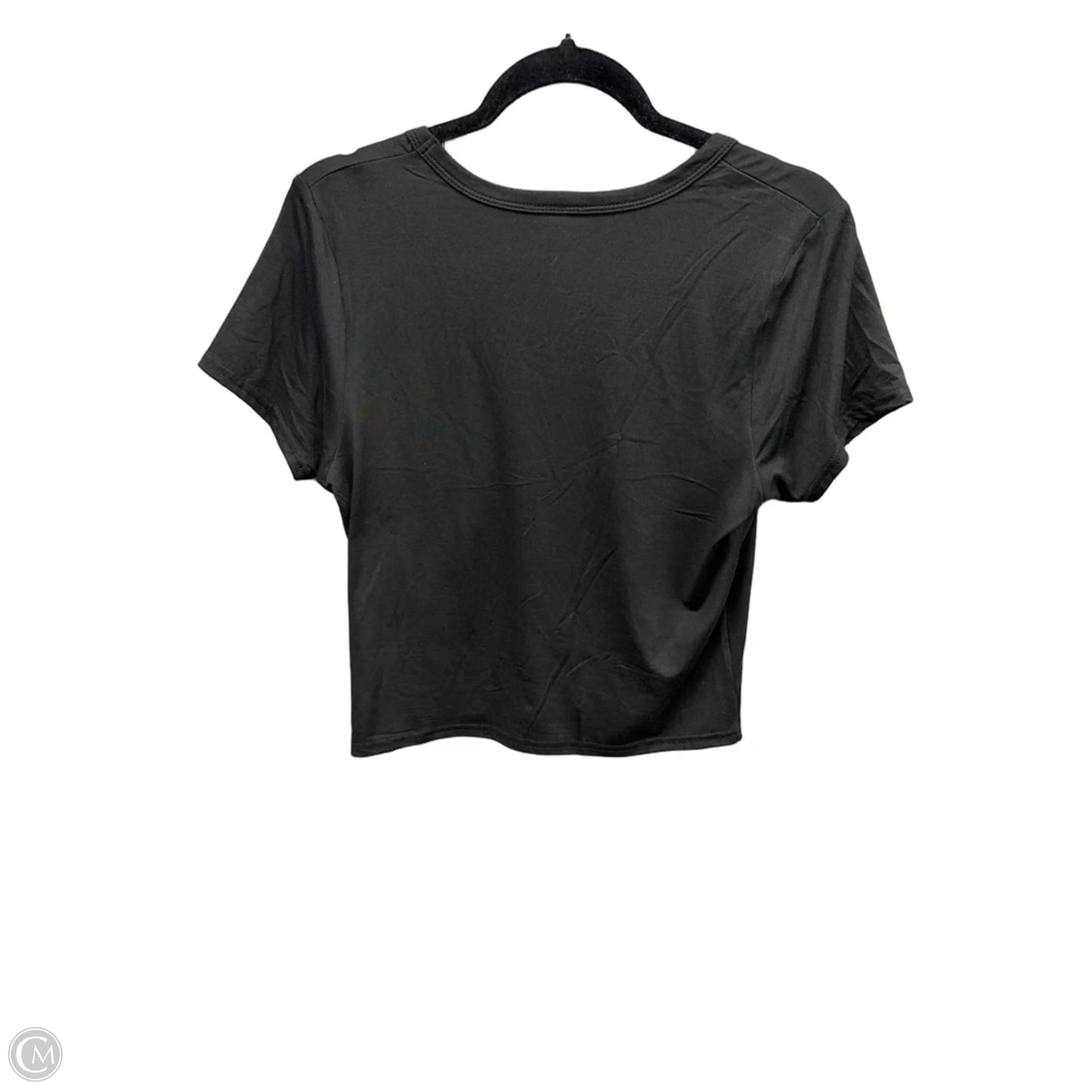 Top Short Sleeve By Olivia Rae In Black, Size: M