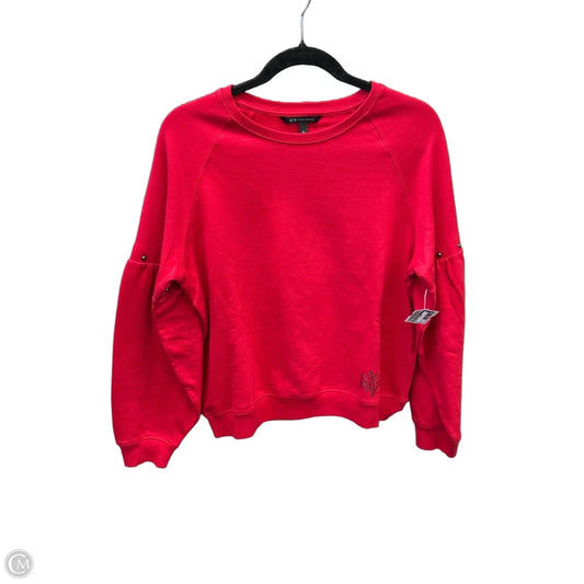 Sweatshirt Crewneck By Armani Exchange In Red, Size: M