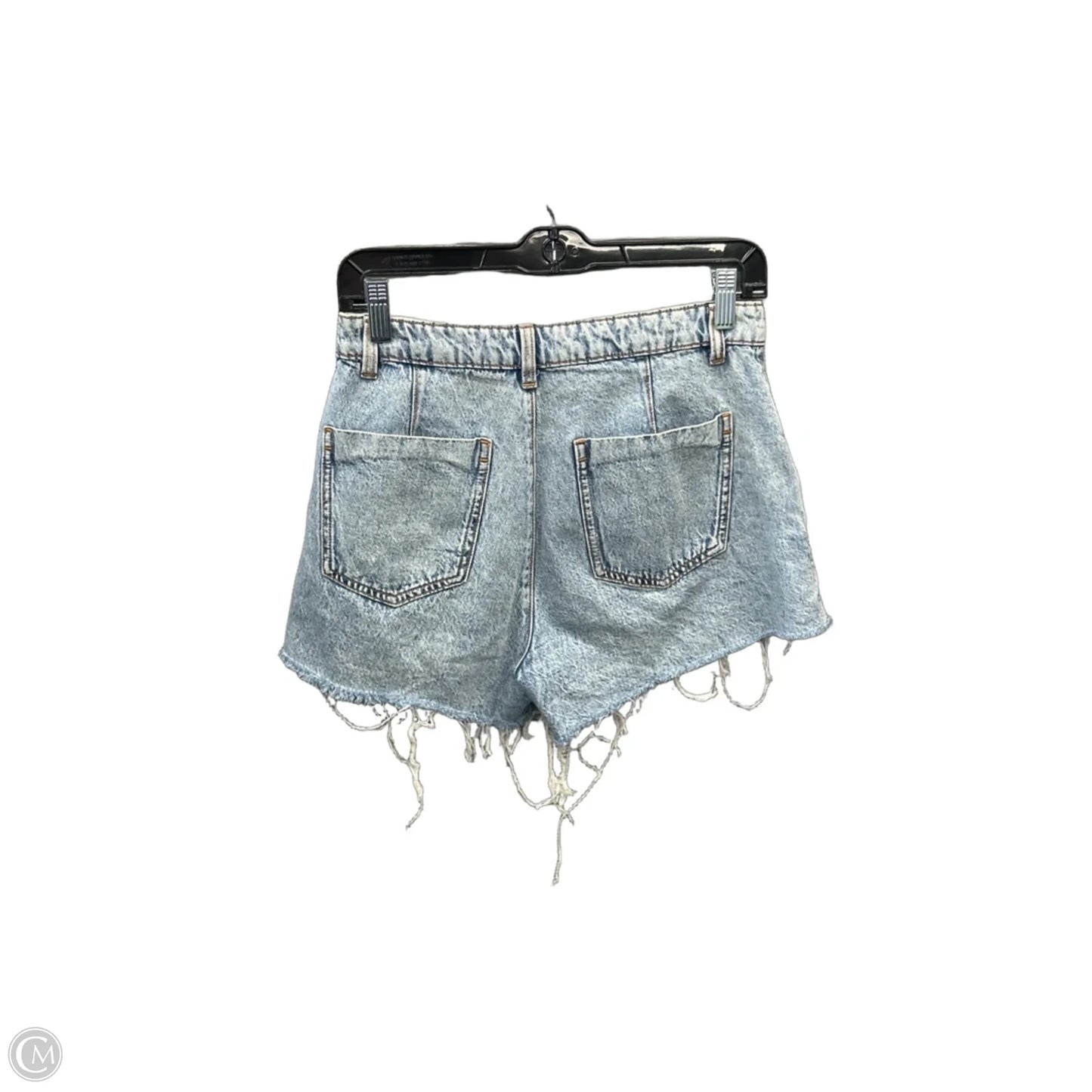 Shorts By Zara In Blue Denim, Size: 0
