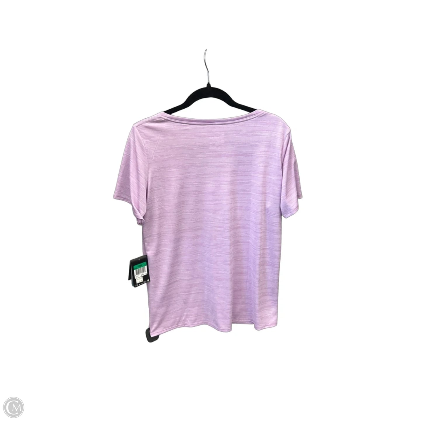 Athletic Top Short Sleeve By Nike Apparel In Purple, Size: Xl