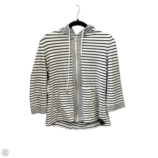 Top Long Sleeve By Talbots In Striped Pattern, Size: M