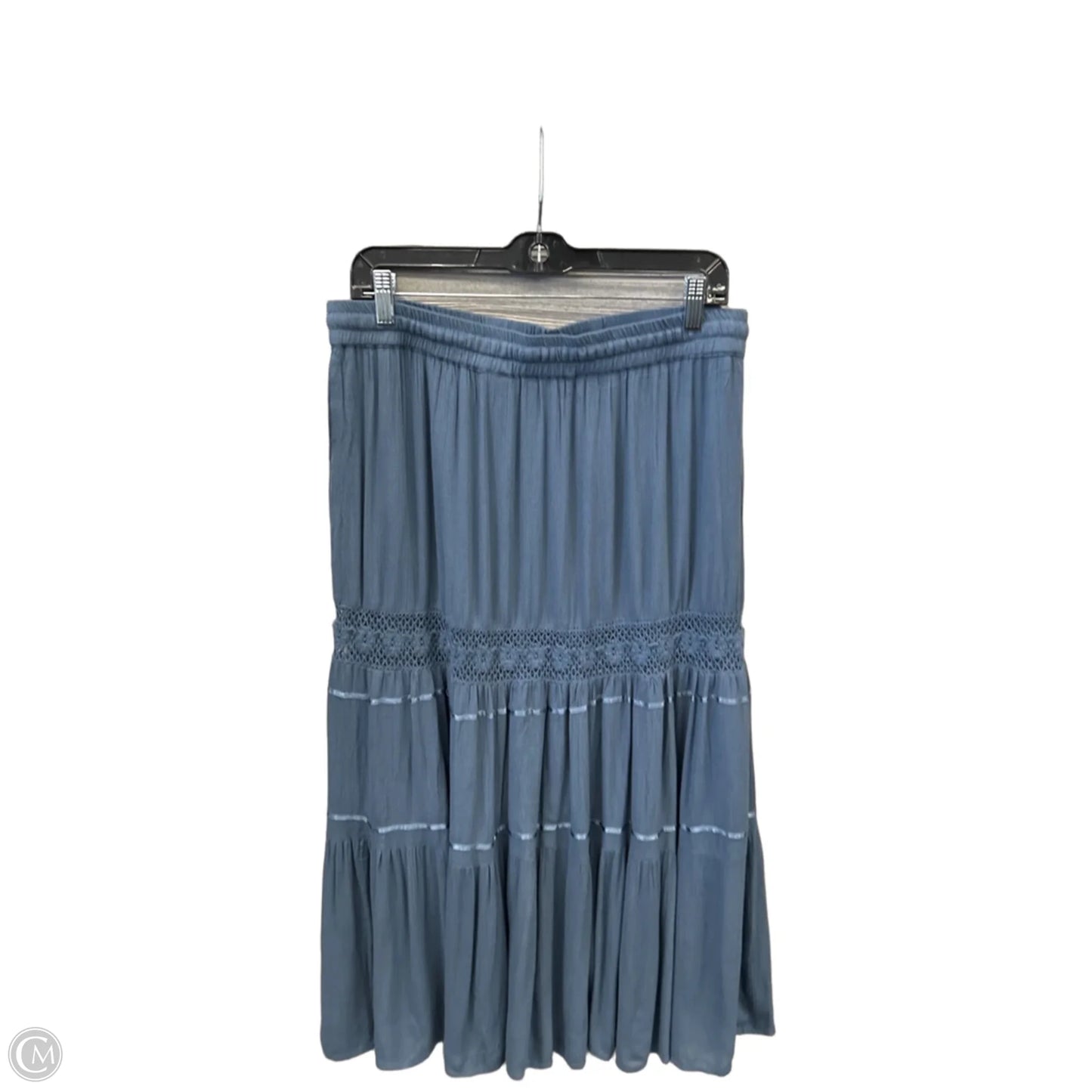 Skirt Maxi By Country Store In Blue, Size: 12