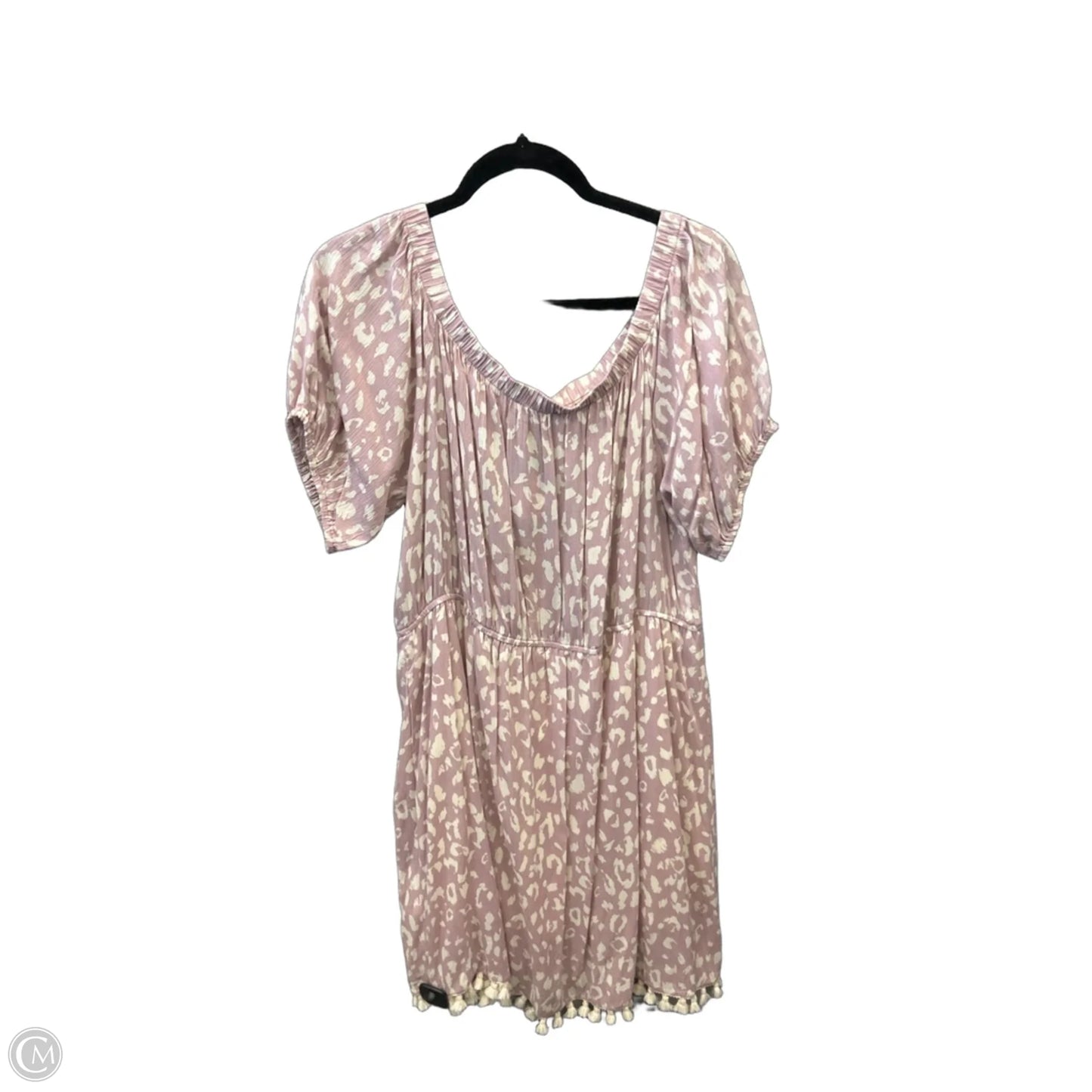 Dress Casual Short By Andree By Unit In Purple, Size: 1x
