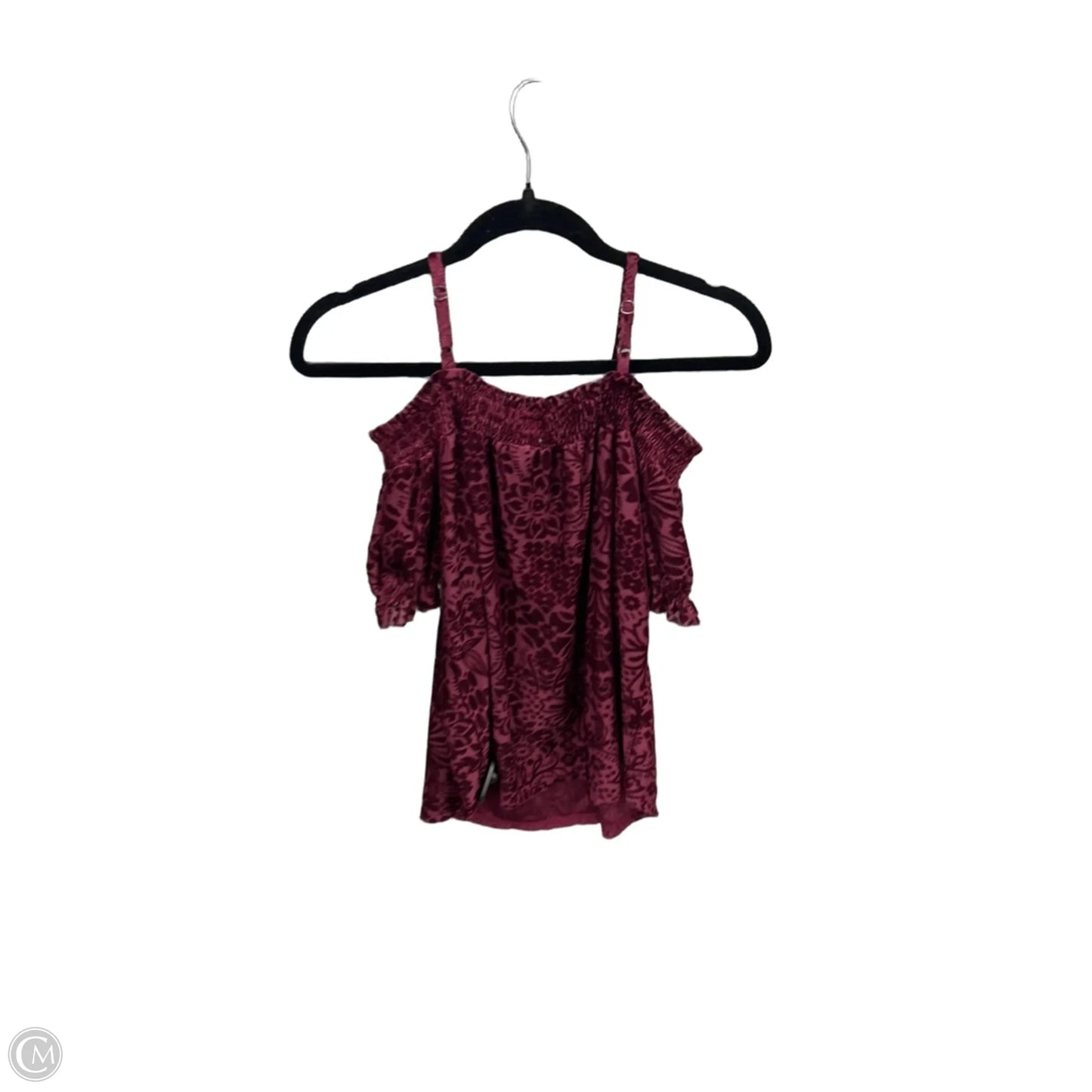 Top Short Sleeve By A Byer In Red, Size: M