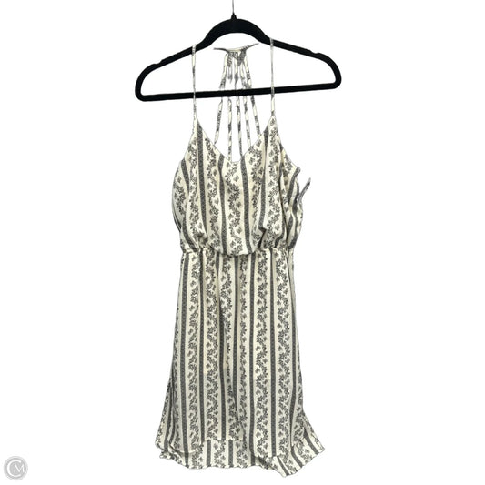 Dress Casual Midi By Mimi Chica In Black & Cream, Size: S