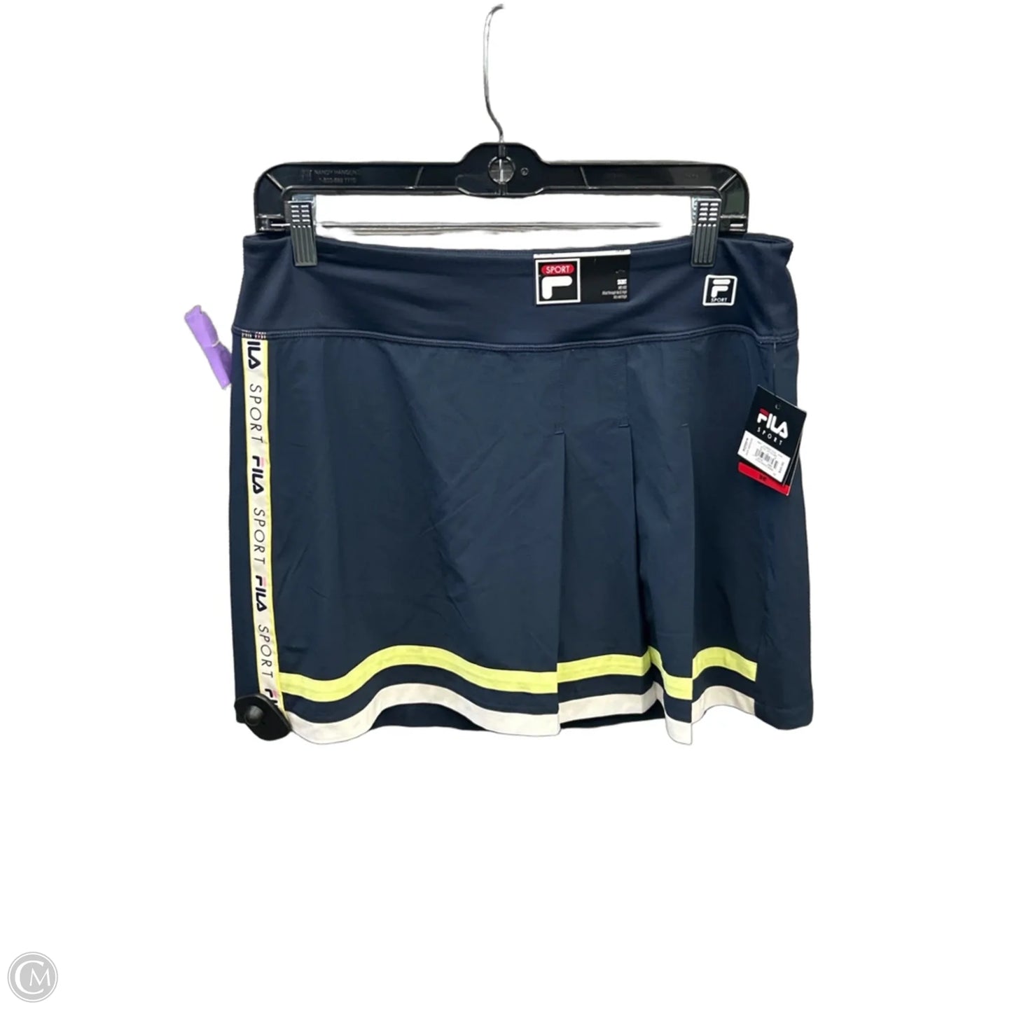 Athletic Skirt By Fila In Navy, Size: M