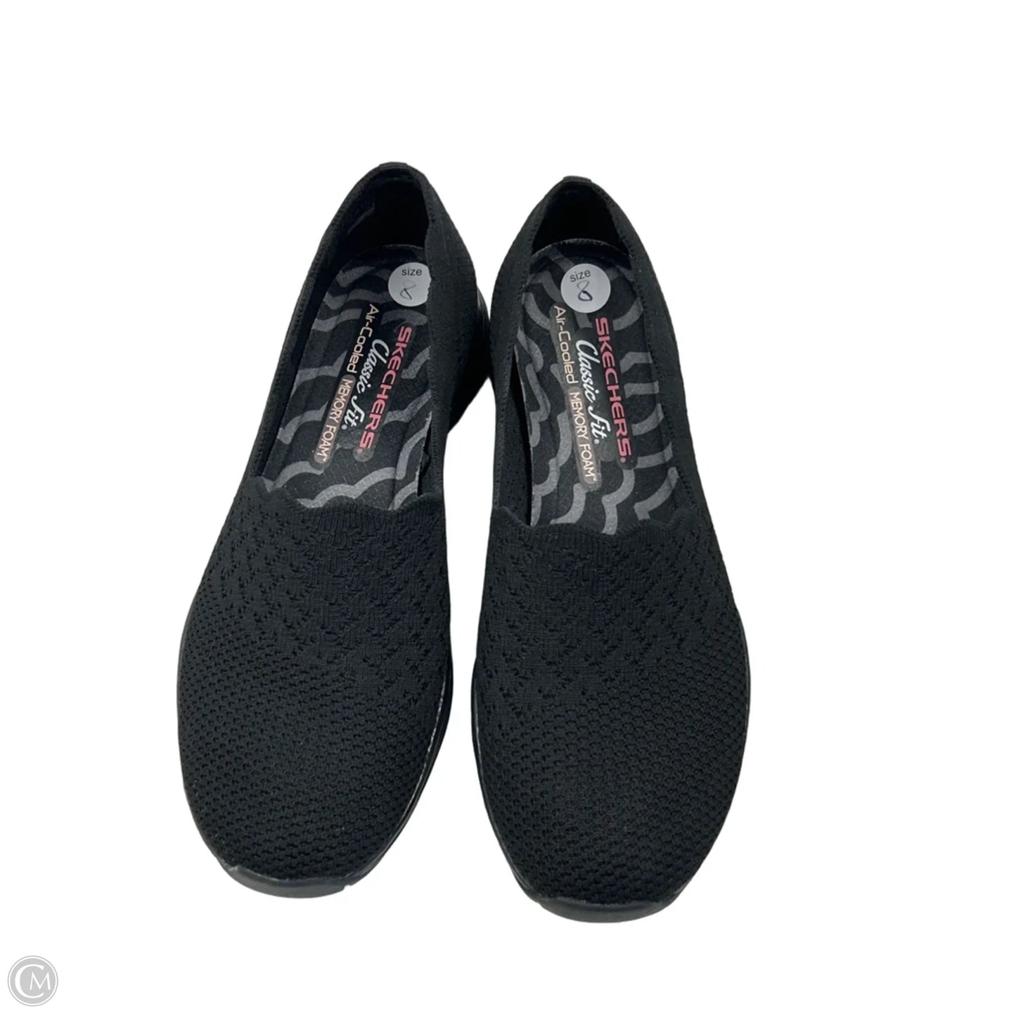 Shoes Flats By Skechers In Black, Size: 8