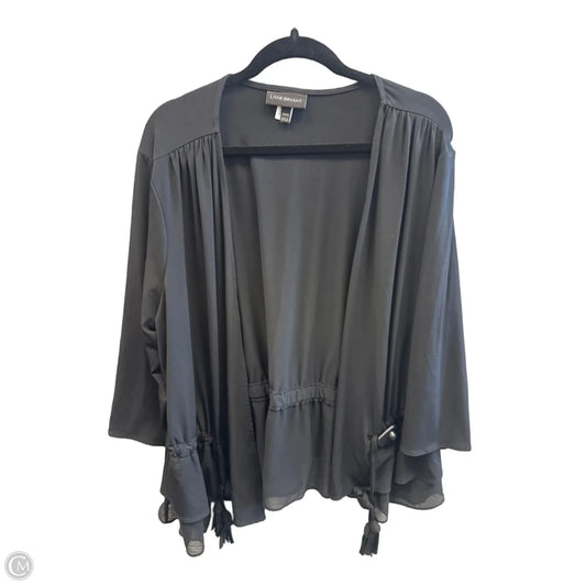 Cardigan By Lane Bryant In Black, Size: 3x